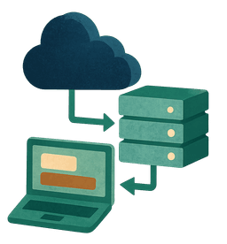 Data Silos Icon